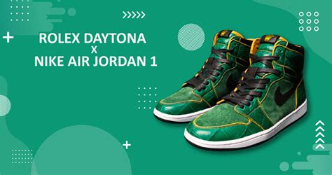 nike air jordan rolex daytona|rolex nike jordan 1.